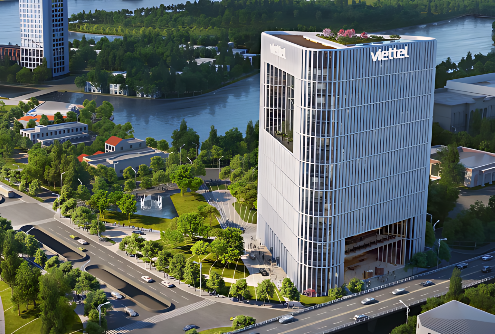 Catgo Building Office - mặt ngoài tòa nhà